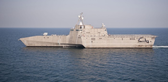 Siêu hạm tàng hình, tác chiến ven bờ USS Independence (LCS 2) của Hải quân Mỹ